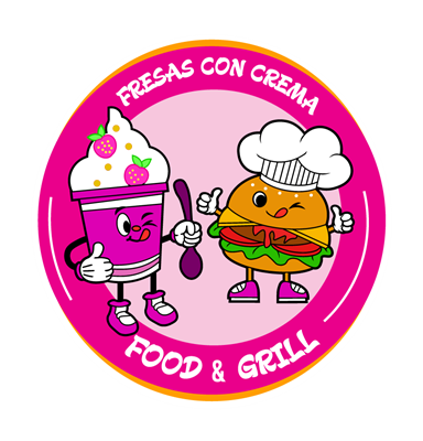 FRESAS con CREMA Logo